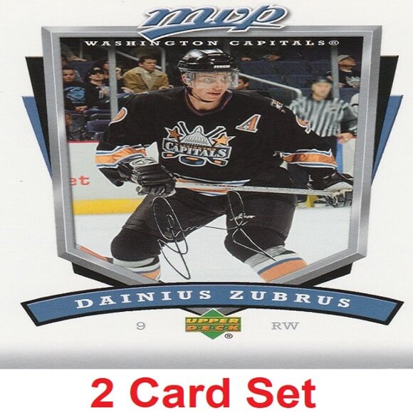 Dainius Zubrus Hockey Card Collection - Picture 1 of 3
